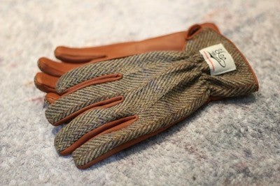 Fleece-lined Motorcycle Touch Screen Leather Gloves