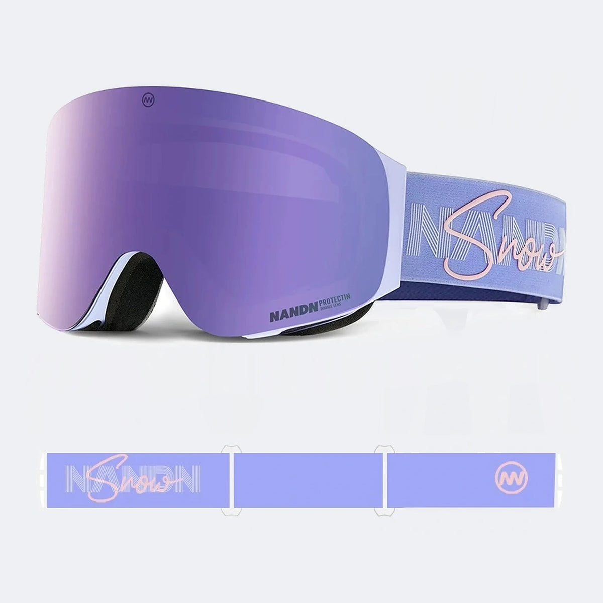 OTG Cylindrical breathable HD anti-fog flip-up ski goggles NG17