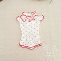 Sweet Heart Ruffled Dog Cat Dress/Jumpsuits