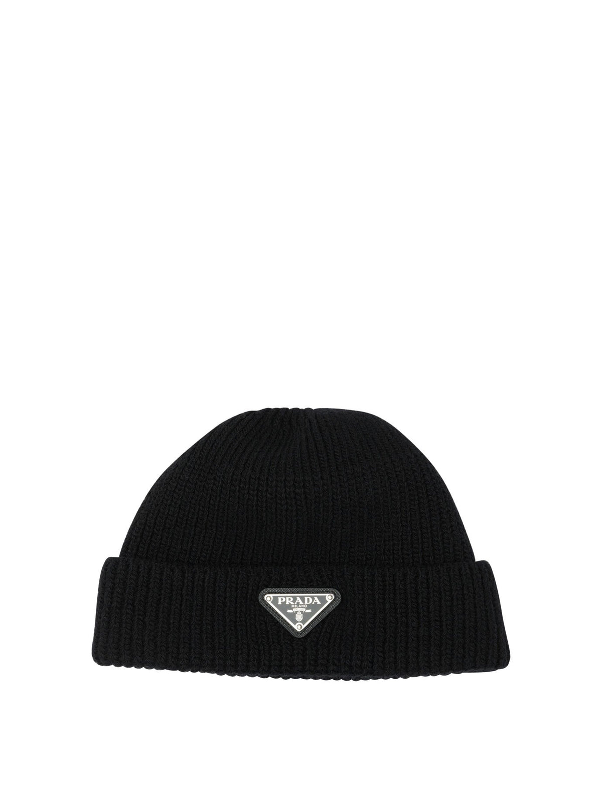 Prada Cashmere Beanie Black Men