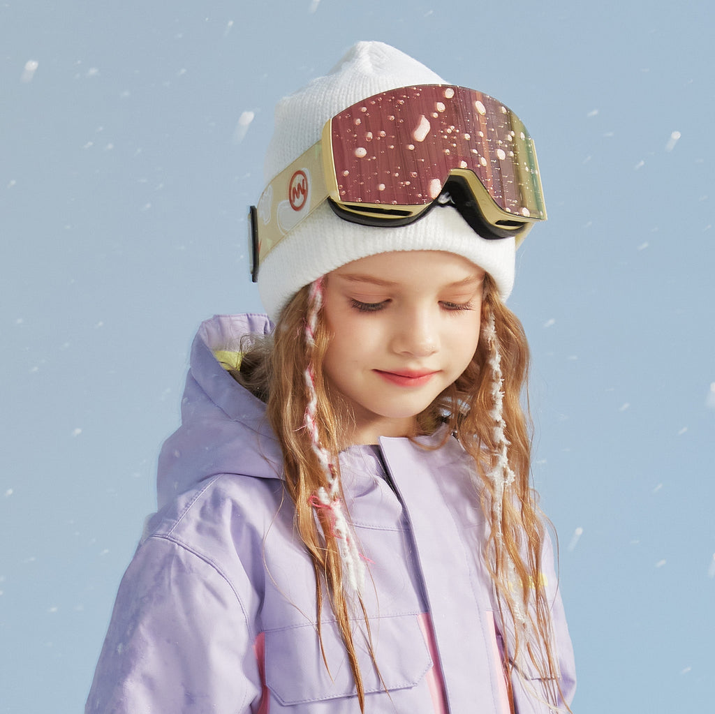 Magnetic Lens & Rapid Anti-Fog Kids Ski Goggles NG14ks